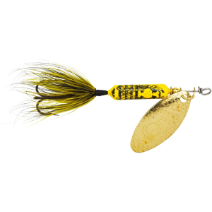 Worden's Rooster Tail 210 Inline Spinner 1/6oz Bumblebee Bronze