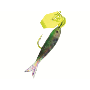 Z-Man Chatterbait Flashback Mini Bladed Jig Chartreuse/Rainbow 1/8 oz