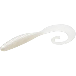 Zoom Tab Tail Grub White Pearl