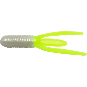 BoneHead Tackle Stump Bug Grub White Lightning