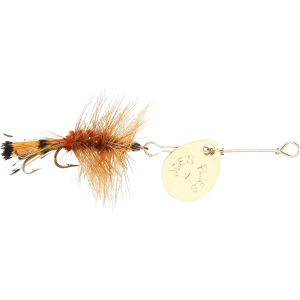 Joe's Flies Short Striker #8 Inline Spinner Brown Wooly Gold
