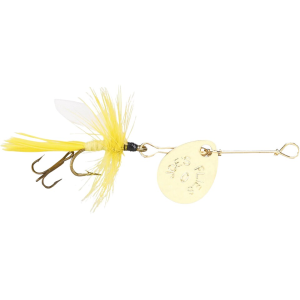 Joe's Flies Short Striker #10 Inline Spinner Yellow May Gold