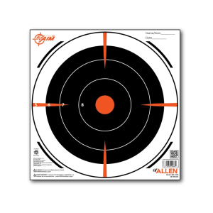 Allen EZ-Aim 8" Paper Bullseye Target 26PK