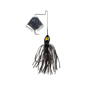 Strike King Mini Pro-Buzz Buzzbait 1/8oz Black Silver