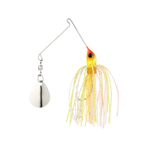 Strike King Micro-King Single Colorado Spinnerbait 1/16oz Sun Perch Head Sun Perch Skt Nickel