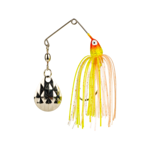 Strike King Mini-King Single Colorado Spinnerbait 1/8oz Sun Perch Head Sun Perch Skt Nickel
