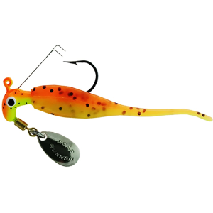 Road Runner Slab Runner Weedless Underspin with Baby Shad Jig Cajun Cricket 1/8 oz
