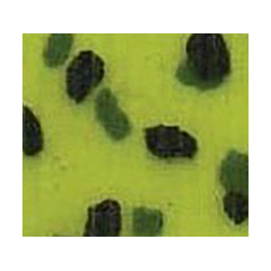 Do-it Molds Silicone Skirt Tabs Green Chartreuse w/Blk Dots 10PK