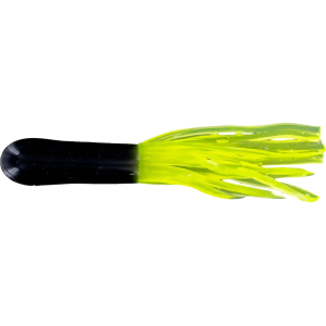 Big Bite Baits Crappie Tube Black/Chartreuse