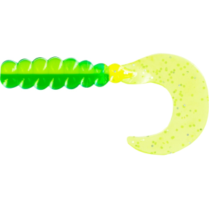 Big Bite Baits Fat Grub Tractor Green