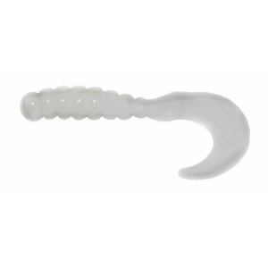 Big Bite Baits Fat Grub White