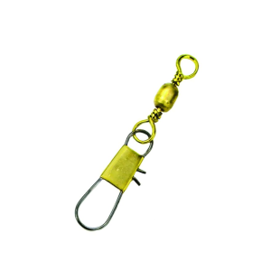 Eagle Claw Barrel Swivel w/Interlock Snap #12