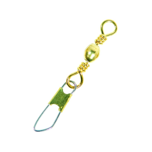 Eagle Claw Barrel Swivel w/Safety Snap #3
