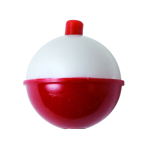 Eagle Claw Snap-On Round Floats 1" Red/White