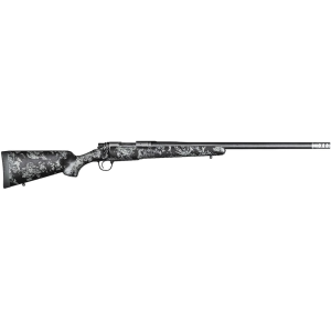 Christensen Arms Ridgeline FFT Bolt Action Rifle 300 Winchester Magnum 22" Carbon Fiber Threaded Barrel Stainless Frame Black/Gray Field Stock
