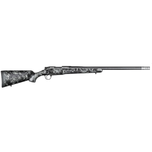 Christensen Arms Ridgeline FFT Bolt Action Rifle 308 Winchester 20" Carbon Fiber Threaded Barrel Stainless Frame Black/Gray Field Stock