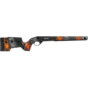 MDT CRBN Hunter Kit Rifle Stock Remington 700 Short Action Right Hand Orange and Gray