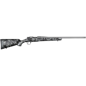 Christensen Arms Mesa FFT Bolt Action Rifle 6.5 PRC 20" Tungsten Cerakote Threaded Barrel Tungsten Cerakote Frame Black/Gray Field Stock