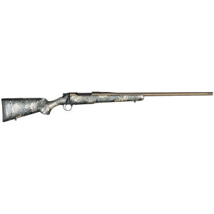 Christensen Arms Mesa FFT Bolt Action Rifle 6.5 Creedmoor 20" Burnt Bronze Cerakote Threaded Barrel Burnt Bronze Cerakote Frame Green and Black/Tan Field Stock