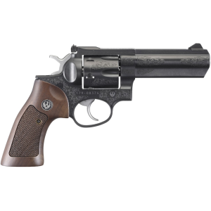 Ruger GP100 Deluxe 357 Magnum Revolver 4.2" Blued Barrel 6 Round Hardwood Grip
