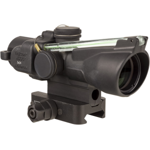 Trijicon ACOG TA50 Compact Rifle Scope 3x 24mm Dual-Illuminated Green Horseshoe/Dot .223/55gn. Ballistic Reticle Q-LOC Mount Matte Black