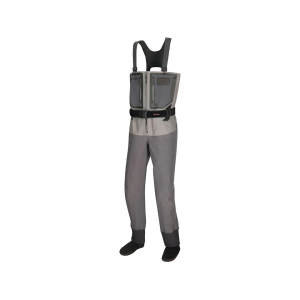 Simms Men's G4Z Uninsulated Breathable Stocking Foot Chest Waders Slate XL (12-13)