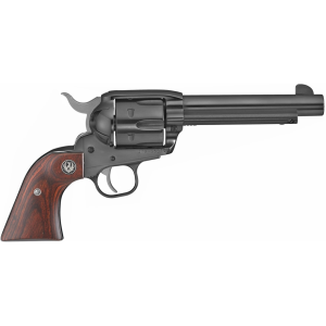 Ruger Vaquero 357 Magnum Revolver 5.5" Blued Barrel 6 Round Wood Grip