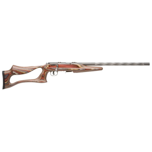 Savage Arms 93-BSEV Bolt Action Rifle 22 Winchester Magnum Rimfire (WMR) 21" Fluted Matte Barrel Stainless Frame Evolution Skeleton Stock