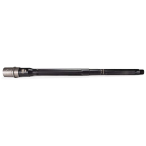 Faxon Match Series Heavy Fluted AR-10 Barrel 308 Winchester 18" Heavy, Fluted Contour 1:10" Twist Black Nitride