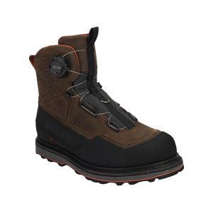 Simms Men's G3 Guide BOA Vibram Wading Boots Leather Hickory 7 D