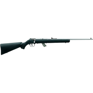 Savage Arms Mark II F Bolt Action Rifle 22 Long Rifle 21" Stainless Barrel Stainless Frame Black Field Stock