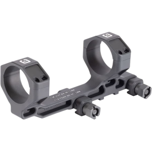 Badger Ordnance Condition One Modular 1-Piece Cantilever Picatinny Scope Mount 20 MOA Elevated 34mm Rings Black 1.54" NV Height