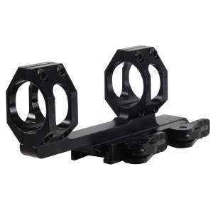 American Defense Recon QD Extended 1-Piece Cantilever Picatinny Scope Mount 20 MOA Elevated 30mm Rings AR-15 Matte Black