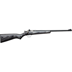 Crickett G2 Single Shot Youth Rifle 22 Long Rifle 16.125" Blued Barrel Black Frame Gray Laminate Monte Carlo Stock