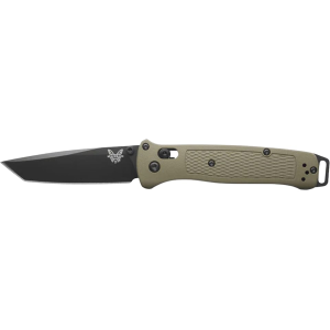 Benchmade Bailout Pocket Knife 3.38" Tanto Point CPM S30V Black Blade Grivory Handle Ranger Green