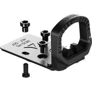 Radian Guardian Optic Guard with Back Up Iron Sights for Glock MOS Holosun 407, 507 Black
