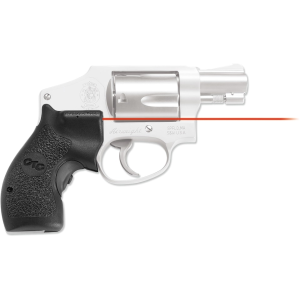Crimson Trace Lasergrips Laser Sight S&W J-Frame Round Butt Polymer Black