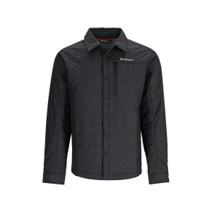 Simms Men's Fall Run Hybrid Shacket Shirt Jacket Black XL