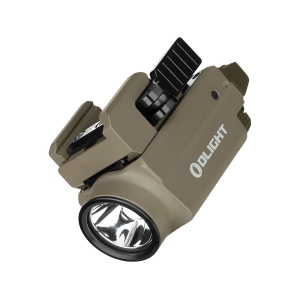 Olight Baldr S Weapon Light with Green Laser for Picatinny Rail FDE