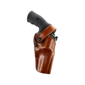Galco DAO Strongside/Crossdraw OWB Holster Right Hand Colt Python 4.25", Ruger GP100 4.2", Smith & Wesson L Frame M686 Plus 4.125", Smith & Wesson L Frame M69 4.25" Leather Tan