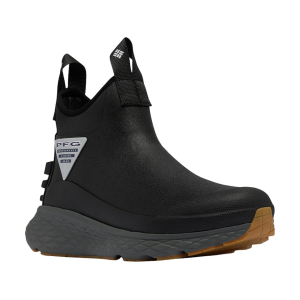 Columbia PFG Pro Sport Deck Boots Rubber Black/Gray Ice Men's 10 D