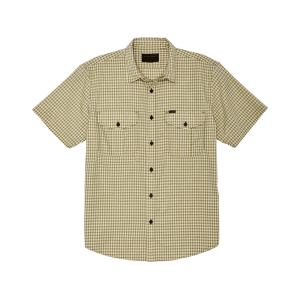 Filson Men's Washed Feather Shirt Green/Ivory Gingham 2XL - Filson