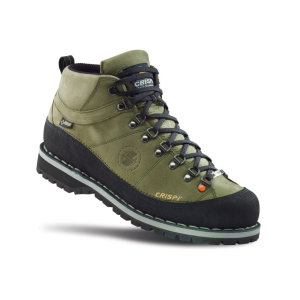 Crispi Boots Men's Monaco Premium GTX 6" Waterproof Hiking Boots Leather Nutria 12.5 D