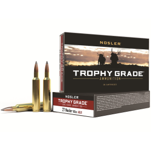 Nosler Trophy Grade 27 Nosler Ammo 165 Grain Nosler AccuBond Long Range Bonded Polymer Tip Box of 20