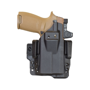 Mission First Tactical Pro Series IWB Holster Ambidextrous Sig Sauer P320 X-Carry with Streamlight TLR-7 Polymer Black