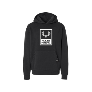 Muley Freak Men's Outlaw Heavyweight Performance Hoodie Black 2XL