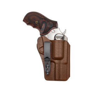 Tulster RATH IWB Holster Ambidextrous Ruger SP101 2.25" 357 Kydex Tru-Hide Whiskey - Tulster