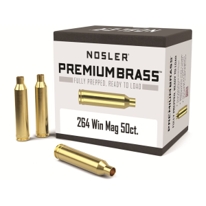 Nosler Premium 264 Winchester Magnum Brass Box of 50
