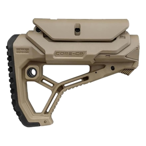 FAB Defense Stock GL Core with Cheek Riser AR-15 Flat Dark Earth