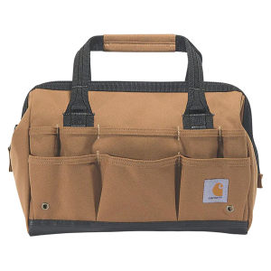 Carhartt 14" 26 Pocket Heavyweight Tool Bag Carhartt Brown